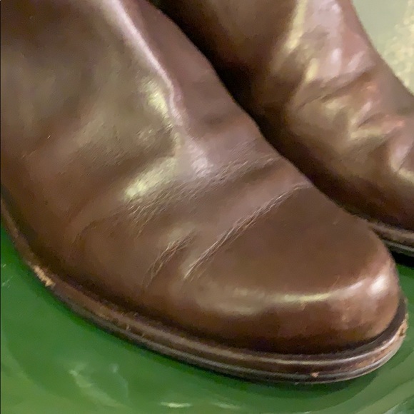 Stuart Weitzman Tall Brown zipper back boots - Picture 9 of 15